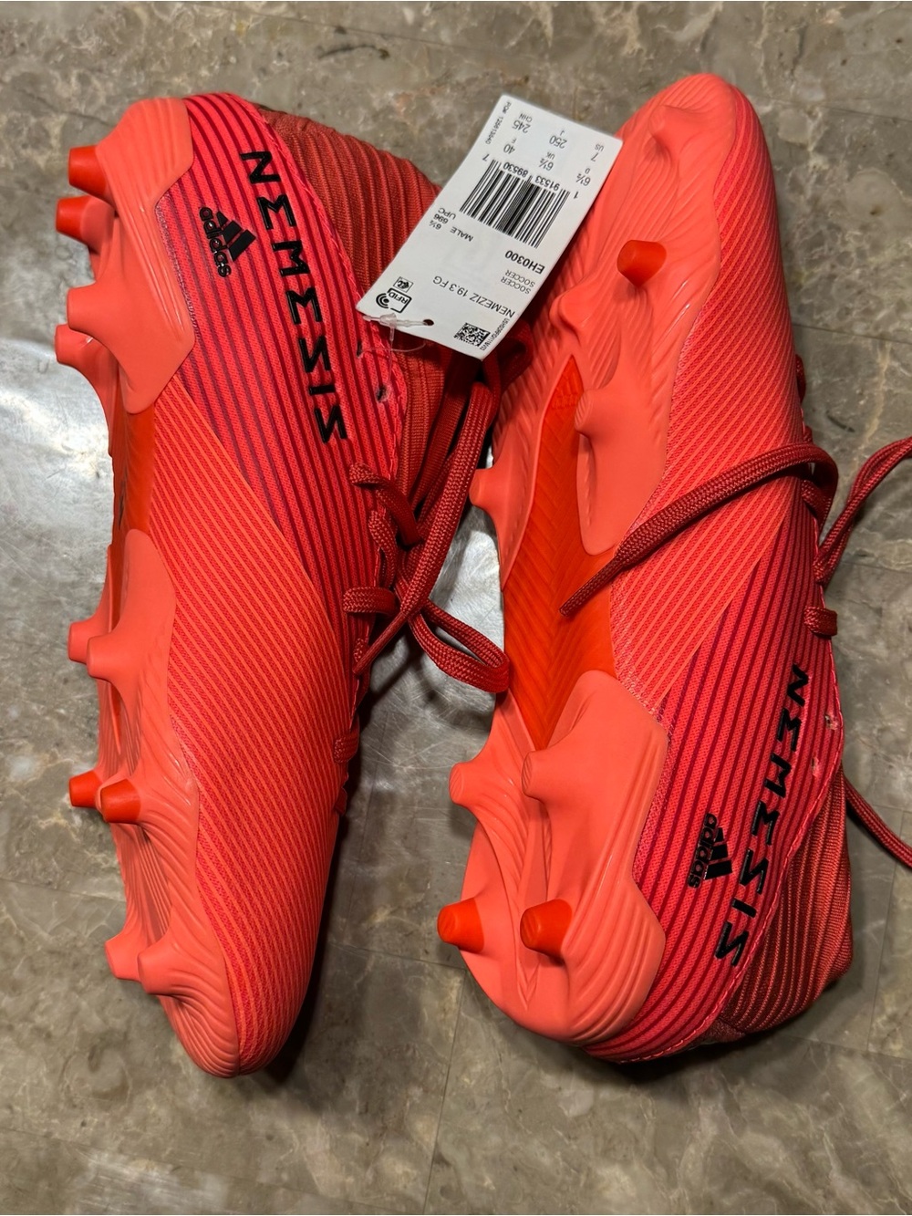 Adidas Nemeziz 19.3 FG Elite soccer cleats
Men’s size 7
Women’s size 8.5